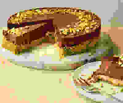 Dubai-style Chocolate Cheesecake Recipe | Waitrose & Partners